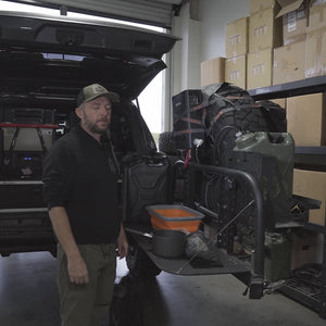 Trailwash heating water and filter water video