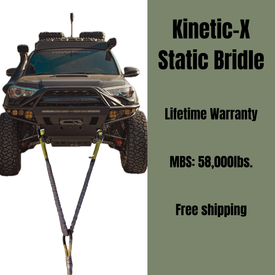 Kinetic-X static recovery bridle info